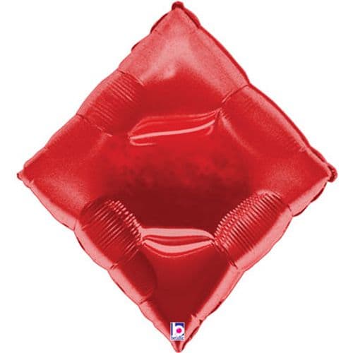 Casino Red Diamond Foil Balloon x 1