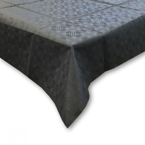 Paper Table Cover Square Black x 1