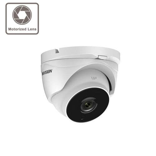 2MP DS-2CE56D8T-IT3ZE Hikvision Ultra Low Light Poc 2.8-12mm Vari-Focal Lens Dome Camera, 40m Ir