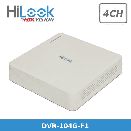 2MP DVR-104G-F1 Hybrid 4 Channel DVR HiWatch