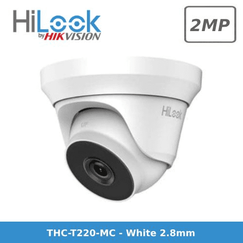 2MP THC-T220-MC HiWatch by Hikvision HD-TVI Dome Camera with 40M EXIR Night Vision