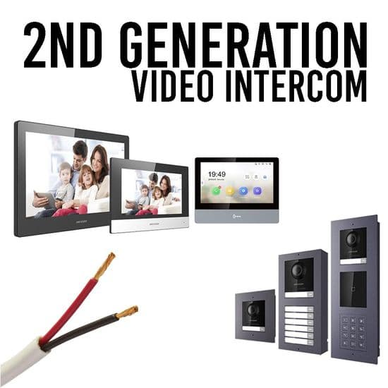 2nd Generation Two wire Modular Video Intercom