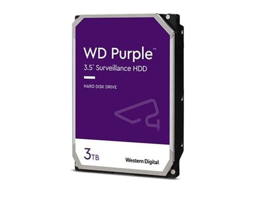 3TB WD Purple Surveillance 3.5" Internal Hard Drive SATA Surveillance Hard Drive