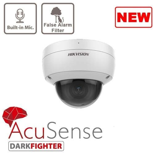 4MP DS-2CD2146G2-ISU AcuSense Fixed Dome Network Camera