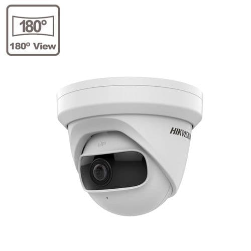 4MP DS-2CD2345G0P-I 180° IP Ultra Wide Turret Camera 1.68mm Hikvision