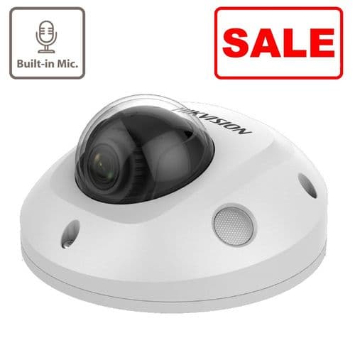 4MP DS-2CD2543G0-IS  Mini Dome Network Camera 2.8mm Hikvision