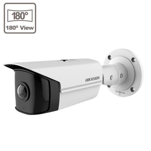 4MP DS-2CD2T45G0P-I 180° IP Ultra Wide Bullet Camera 1.68mm Hikvision