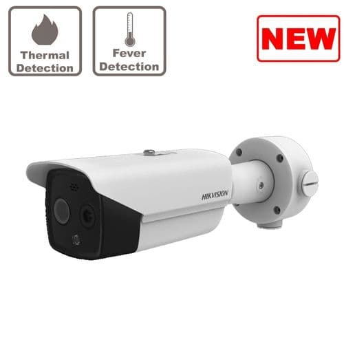 4MP DS-2TD2636B-10/P HikVision Fever Screening Thermal & Optical Network Bullet Camera
