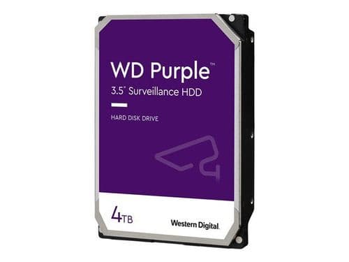 4TB WD Purple Surveillance 3.5" Internal Hard Drive SATA Surveillance Hard Drive