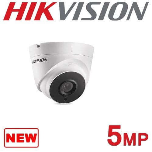 5 MP  DS-2CE56H0T-IT3E  Hikvision  PoC Fixed Turret Camera