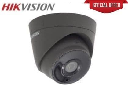 5MP DS-2CE56H0T-IT3E Grey Hikvision -  HD EXIR Turret Camera POC
