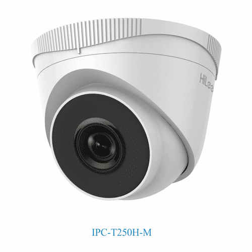 5MP IPC-T250H-M HiLook by Hikvision 5MP IP Turret with Metal Base + 30m Night Vision & PoE - 2.8mm