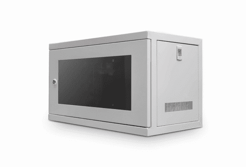6U 550mm 19" Data Wall Cabinet - Black CAB-W6U-EL550G