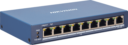 8-port DS-3E1309P-EI Hikvision 100Mbps smart managed PoE switch
