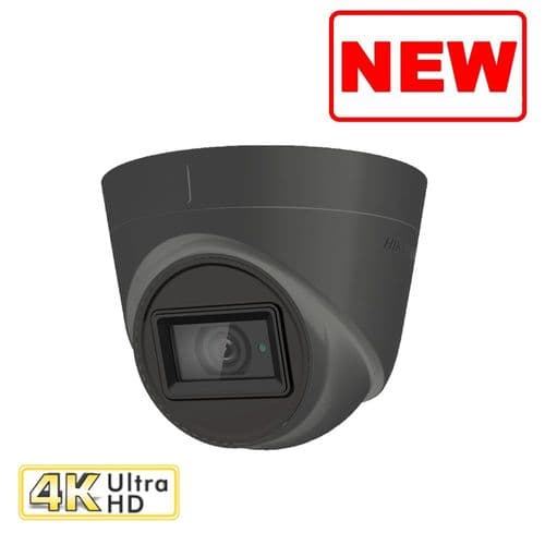 8MP DS-2CE78U1T-IT3F Grey Hikvision HD-TVI Turret Camera