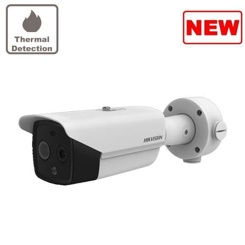 DS-2TD2617-6/V1 Hikvision 6.2mm fixed lens thermal network bullet camera with built in Bi-spectrum