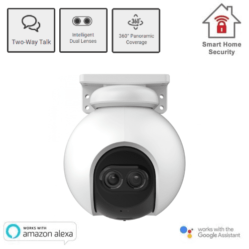 EZVIZ C8PF Outdoor Colour Night Vision with AI Human Detection and Dual Lens
