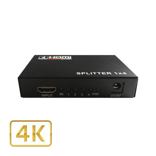 HAYDON 1-IN-4-OUT HDMI SPLITTER - HAY-4KHDMI X4