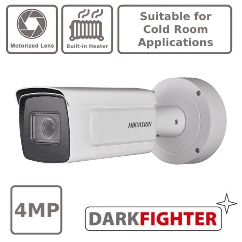 Hikvision DS-2CD5A46G0-IZ(H)S 4MP DarkFighter Moto Varifocal Bullet Network Camera (For Cold Rooms)