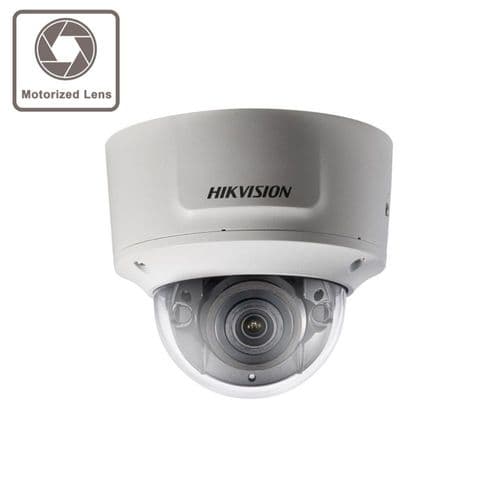 New 6MP DS-2CD2763G0-IZS Hikvision Motorised 2.8mm - 12mm Zoom Dome Network Camera