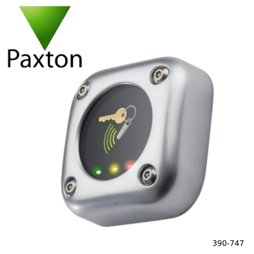 Paxton Metal Proximity Reader For Net2/Switch2 - 390-747 - Satin Chrome