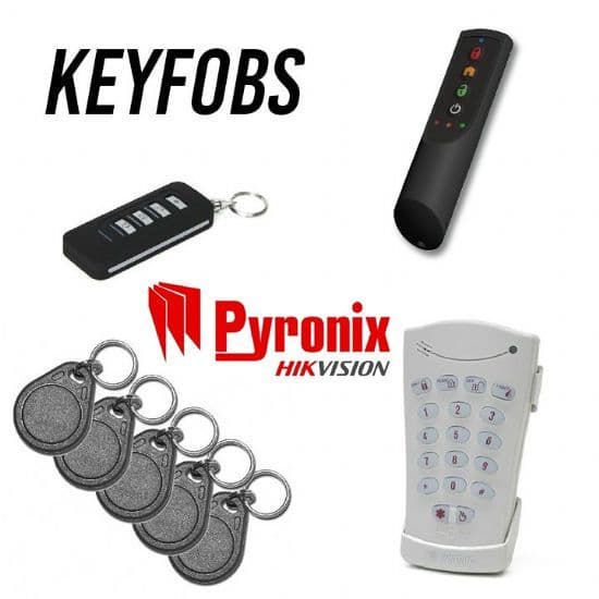 Pyronix Keyfobs, Keys and Tags
