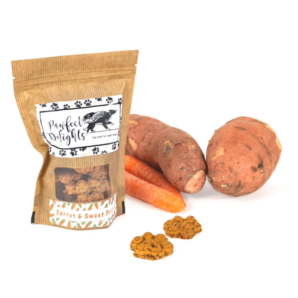 Carrot & Sweet Potato Natural Dog Treats