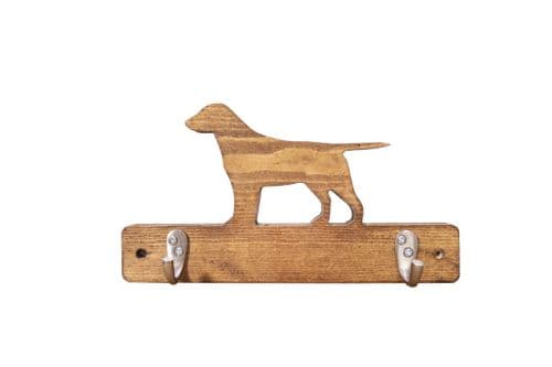 Handmade Wooden Dog Lead Hook