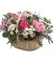 BASKETS WITH FLOWERS