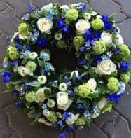 WITH NICE MEMORY LARGE WREATH