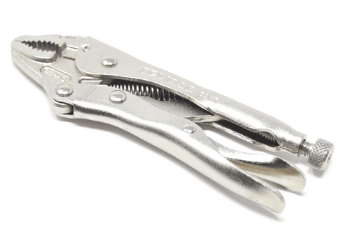 Locking Pliers Curved Jaw 5" (125mm)     -  Eclipse  Professional E5WR