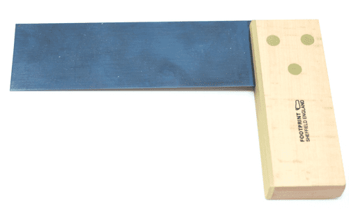 Try Square  6" (150mm)  Beech  -  Footprint Tools   12275