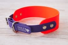BioThane® Sighthound Collar 1.5" or 2" wide- choose your own colours