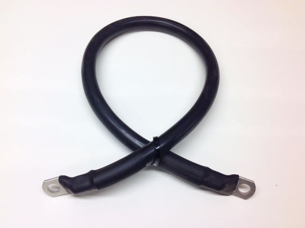 Battery Leads / Earth Leads made to measure 300amp Black 40mm Cable