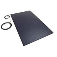 PV Logic  semi flex solar panel black
